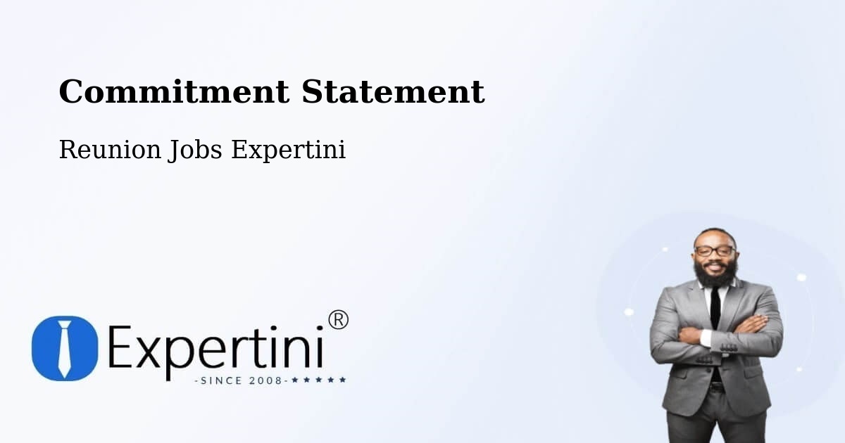 Corporate Commitment – Bassin Bœuf - Reunion Jobs Expertini